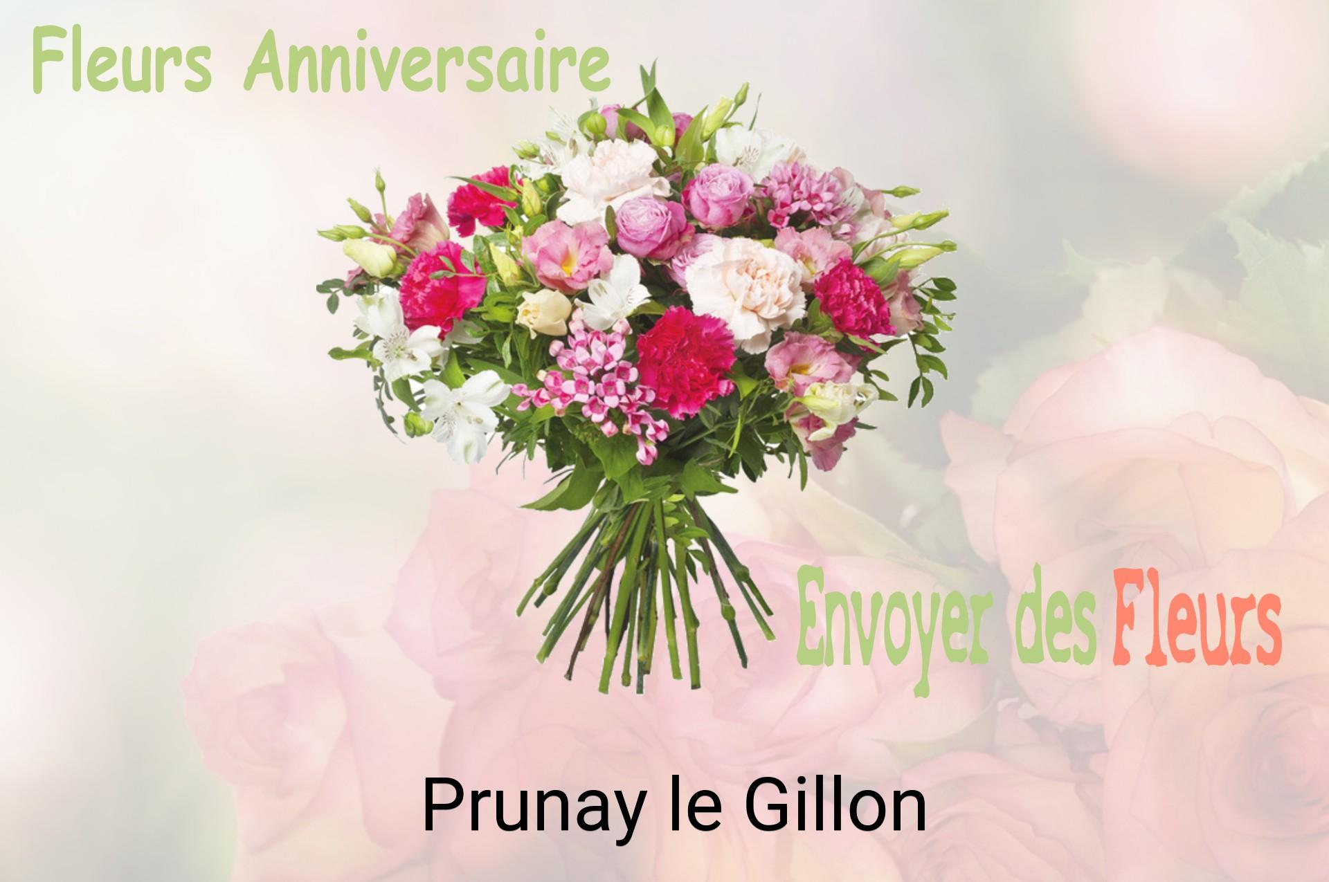 Bouquet de fleurs d’anniversaire livré à Prunay-le-Gillon