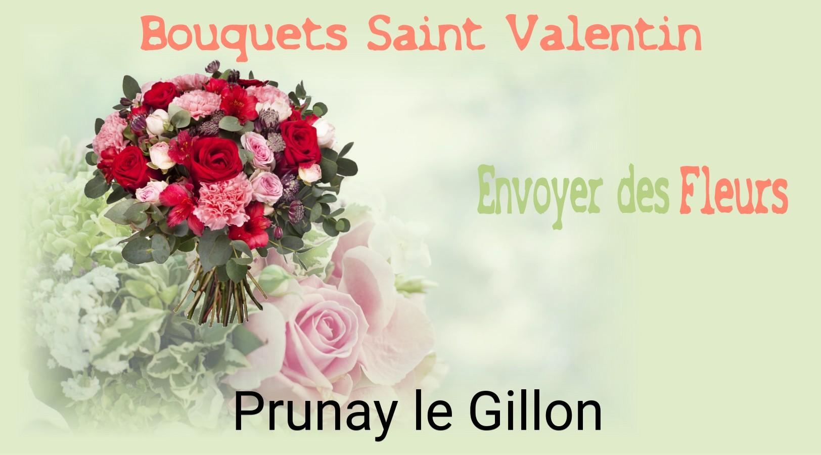 Roses de Saint-Valentin livrées à Prunay-le-Gillon