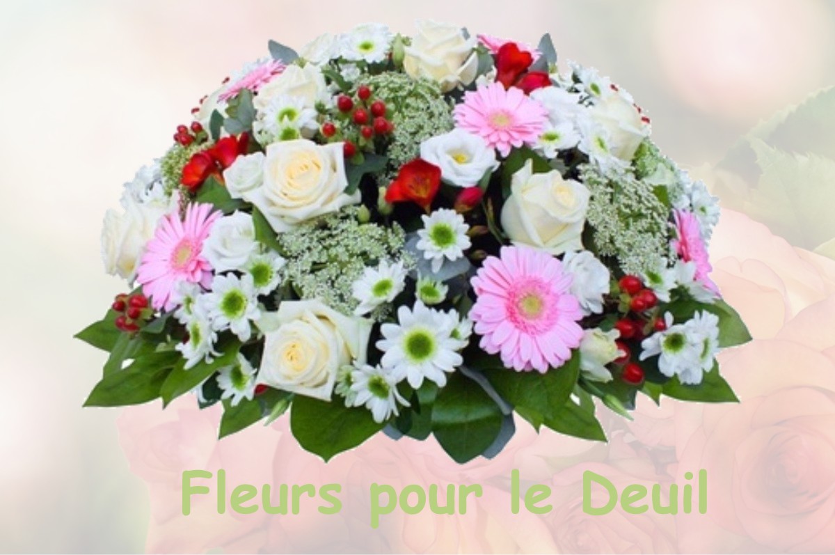 fleurs deuil PRUNAY-LE-GILLON